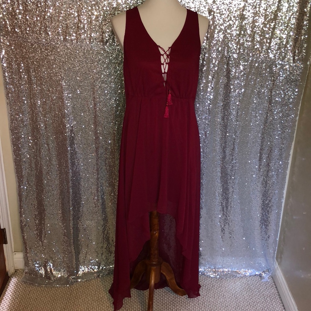 Express high low dress